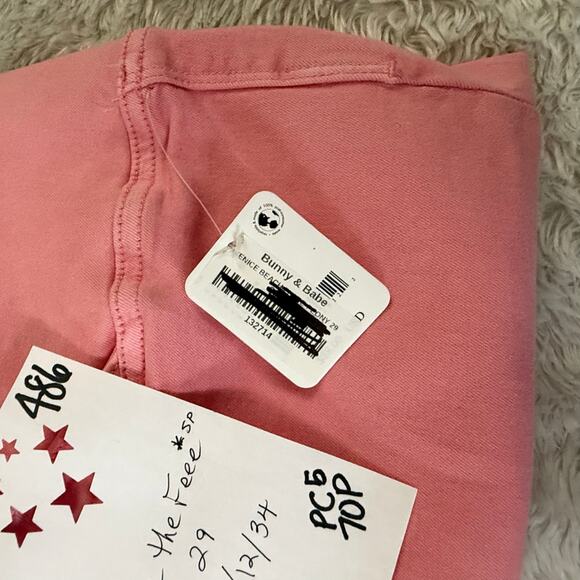 New Free People Venice Beach High Rise Flare Women's 29 Peony Pink (Read Note) - Picture 4 of 11